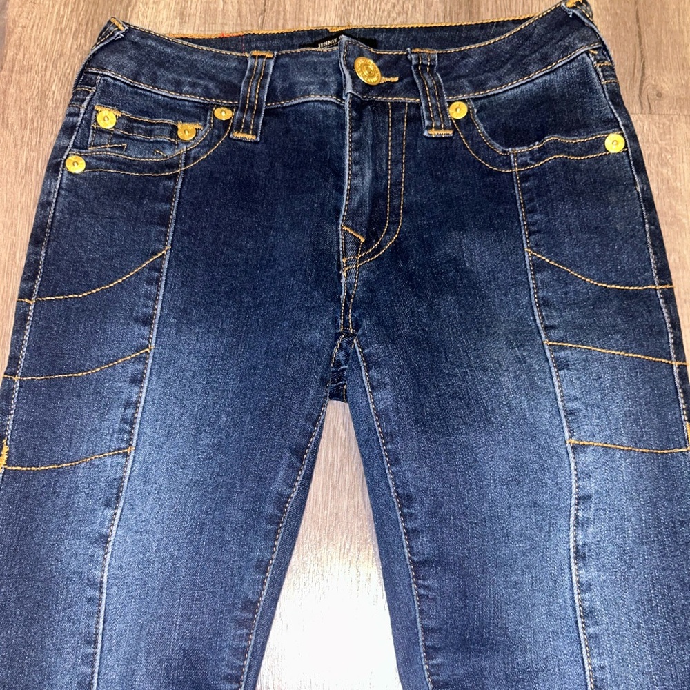 True Religion Dark Blue Skinny Jeans